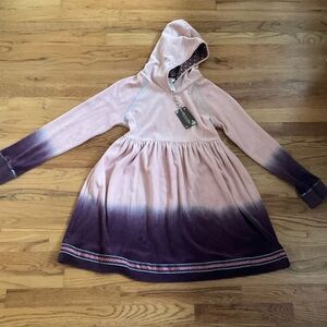 New! Matilda Jane Cute Dress w/hood Girls Size 14 New with Tag